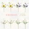 Artificial Wildflowers Bouquet, 8 Bundles Fake Silk Daisy Flowers Arragement,Sunflowers Colorful Summer Floral Stems for Vases Indoor Outdoor Decor Wedding Centerpieces